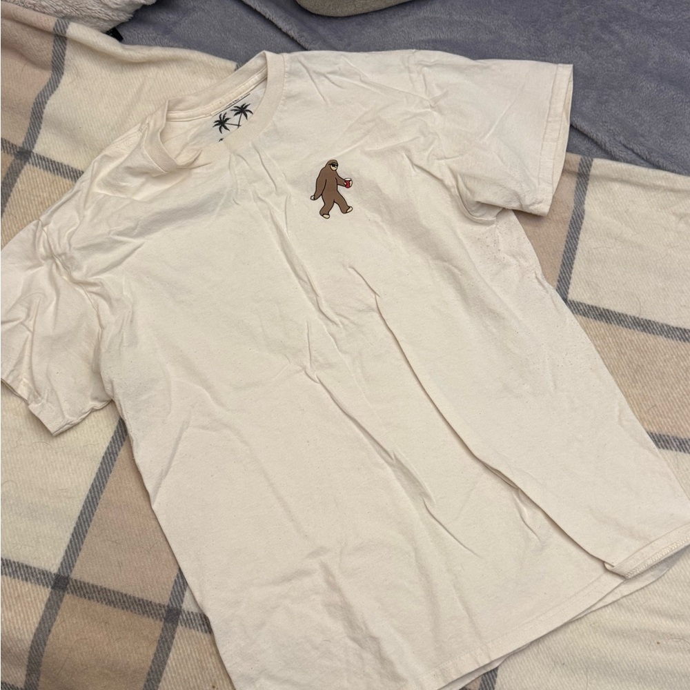 Riot Society T-Shirt - sasquatch - Cream